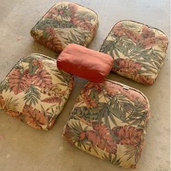 Sunbrella Patio Chair Cushions Set of 5