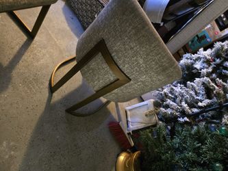 Madison Paek Grey Chairs(Will Be Steam Cleaned Before You Buy)