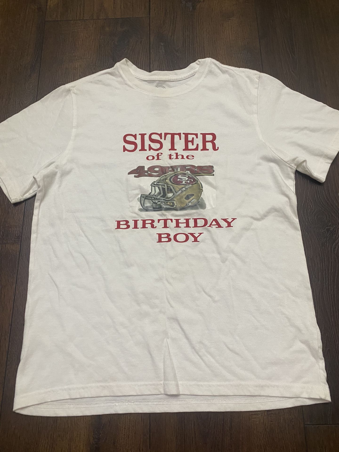 Womans San Francisco 49ers Sister Of The Birthday Boy Size XL #17