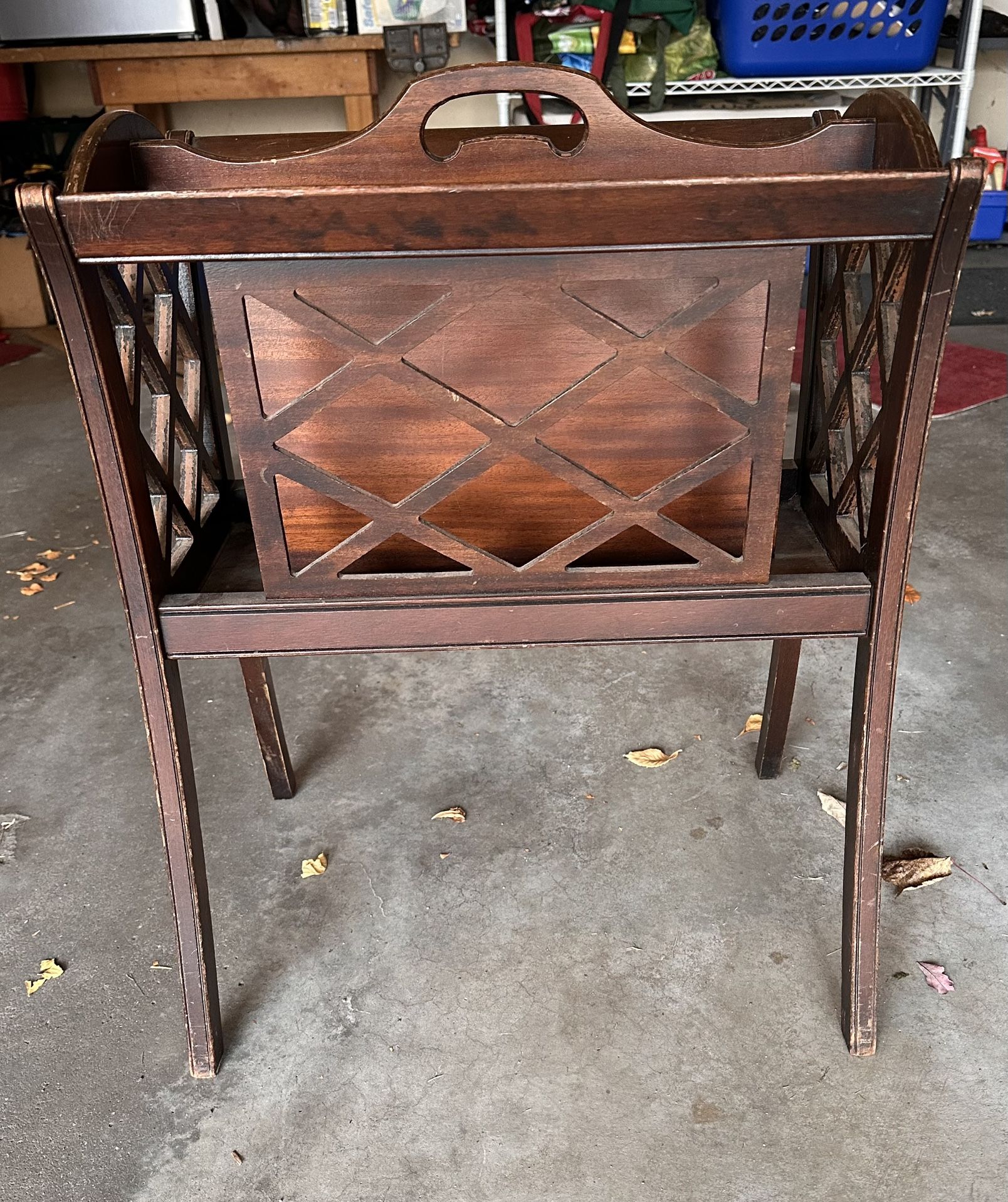 Vintage Magazine Rack
