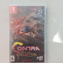 Nintendo  Switch  CONTRA anniversary  Limited  Run