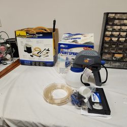 Wagner Power Roller Plus & HomeRight Paint Sprayer