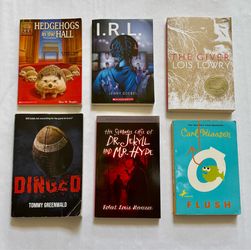 31 Children’s Books Lot – The Giver, Judy Blume, Wednesday Wars + More