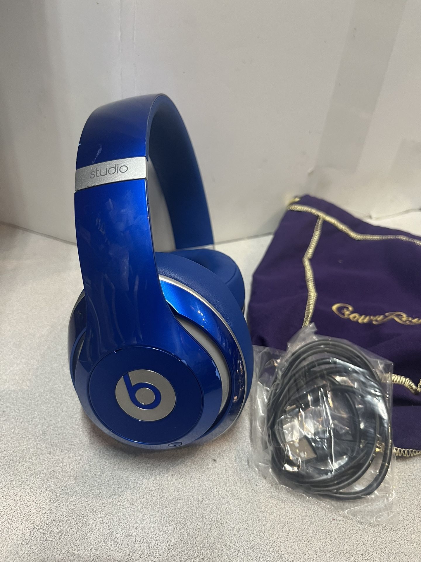 Beats By Dr. Dre Studio 2 Wireless Bluetooth Headphones-Blue