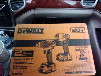 DeWalt 20v to brushless 2 tool combo kit