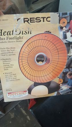 Heat dish heater
