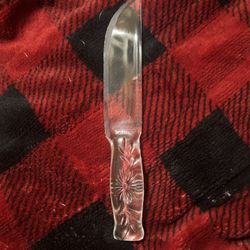 Depression Glass Fruit & cake Knife