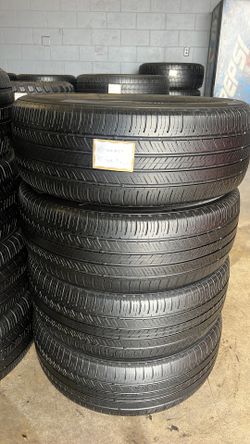 🛞SET OF 4 USED TIRES🛞 215/60/17 HANKOOK •INSTALLED/BALANCED•