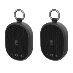 Skullcandy Kilo Wireless Bluetooth Speaker with Case Bundle, 2-pack