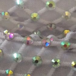 Red&WhiteBorealisEffectBlingMasks