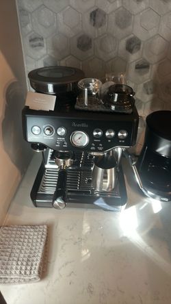 Breville barista express espresso machine
