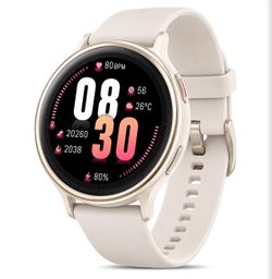 1.65" HD Fitness Tracker with Heart Rate/SpO2/Sleep Monitor, Pedometer, 110+ Sports Modes, 3ATM Waterproof, 7-Day Battery, for iOS Android