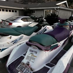 95 Yamaha Wave venture, 96 Sea-Doo GTX   With Trailer 