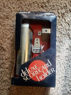 Ajay Deluxe Golf Scorecard Holder