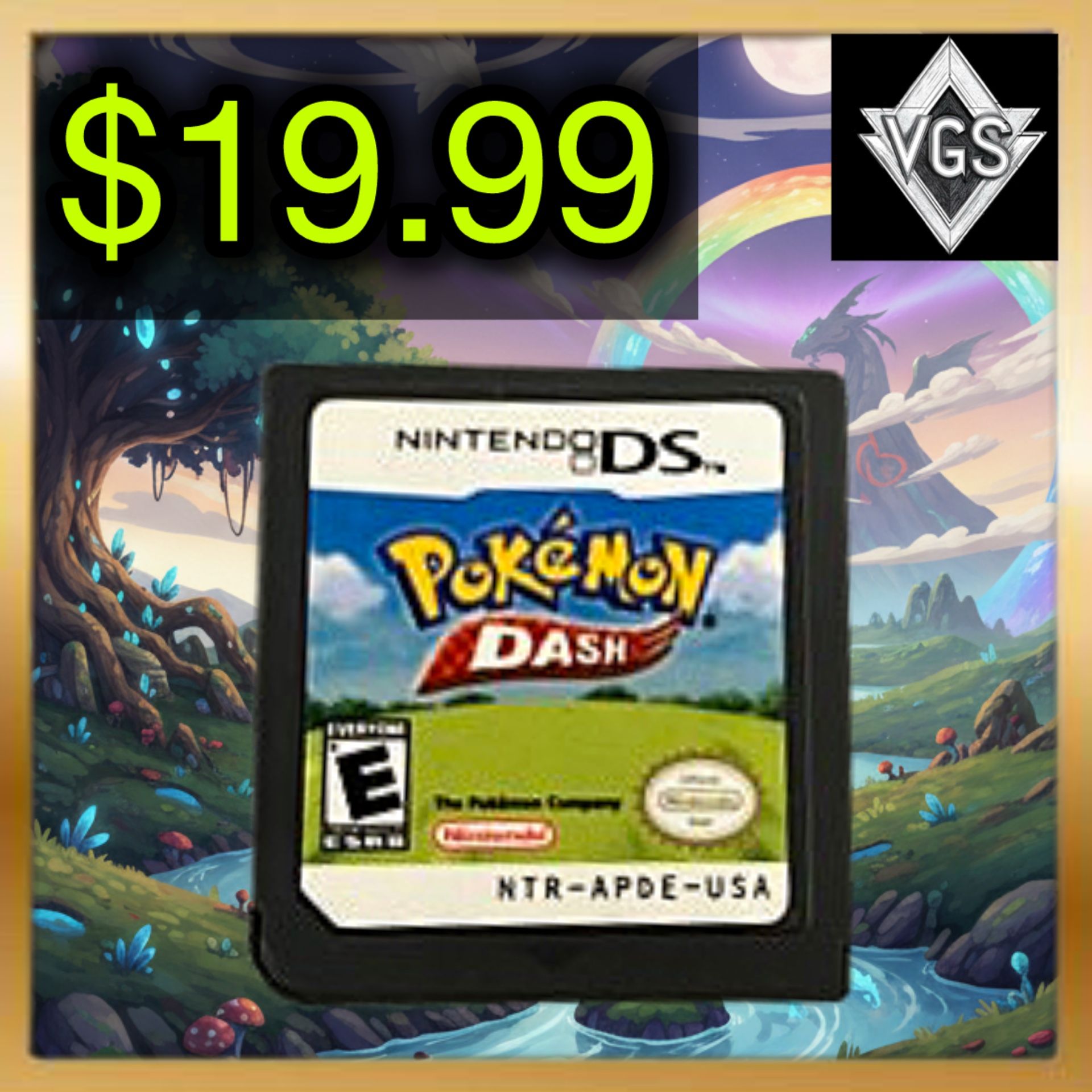 *CLASSIC* Pokémon Dash — Nintendo DS — 2005