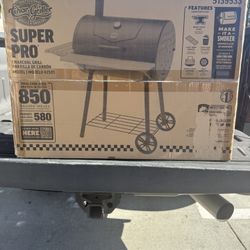 Box Bbq Grill Charcoal Black
