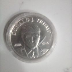 Donald Trump Silver Coin