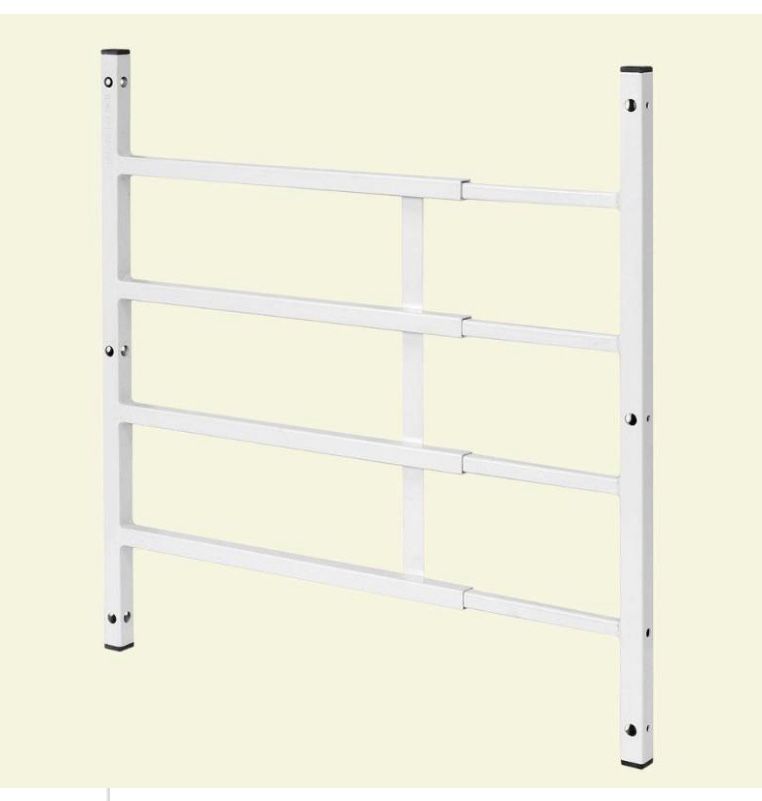 Segal S 4751 Fixed Window Guard, 22 In. 38 In. X 21 1/2 In., Steel, White, 4 Bar, Non Egress Brand: Segal Model: S 4764 Color: White