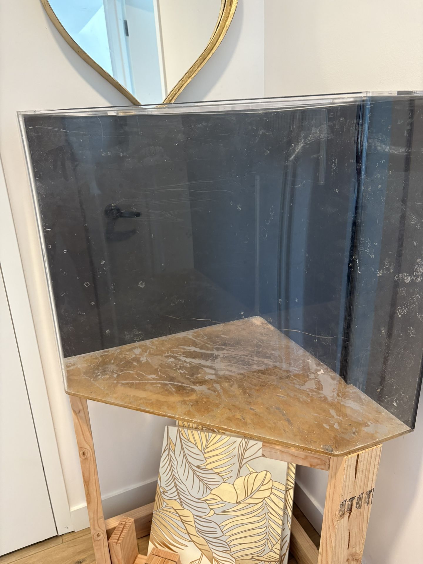 Acrylic Fish Tank 60 gallon Pentagon