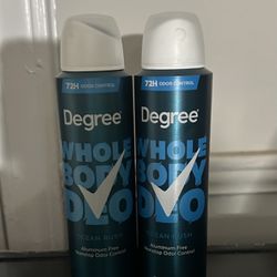 Degree Wholebody Deodorant Spray