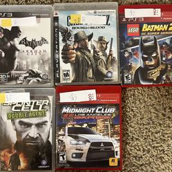 PS3 GAMES