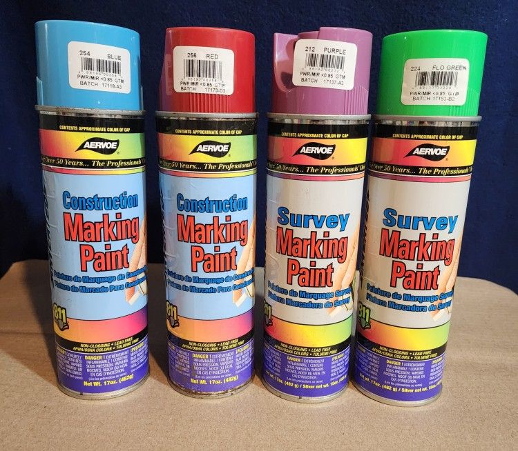 Aervoe Construction & Survey Paint *NEW*