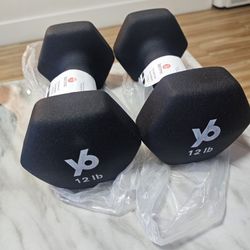 Set Of Dumbells 12Lbs 