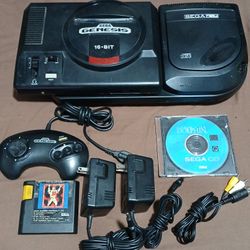 Sega CD And Genesis 