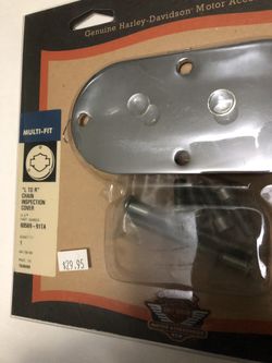 Harley Davidson chain inspector cover