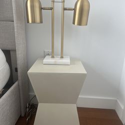 Kora Table Lamp in antique brass