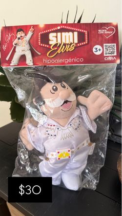 Simi Elvis Plush Toy by Cinia