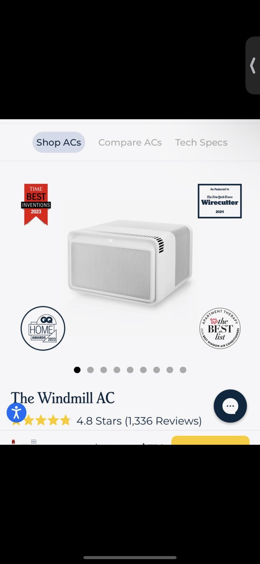 Windmill 8,300 BTU AC