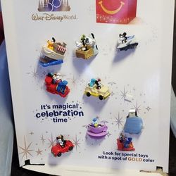 Disney 50th Anniversary McDonald's Toy Display 