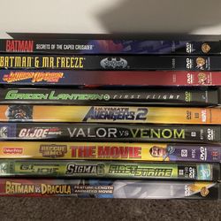 Kids Super Heroes dvds (READ DESCRIPTION)