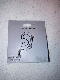 3pc Sterling Silver Earrings