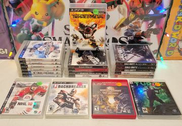 PS3 Retro Video Game Madden Turok Call Of Duty NHL Wolfenstein Twisted Metal