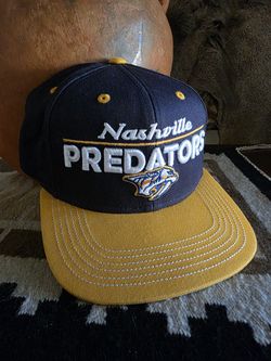 Nashville Predators NHL Legacy Collection Blue/Yellow Youth Flat Adjustable Hat 