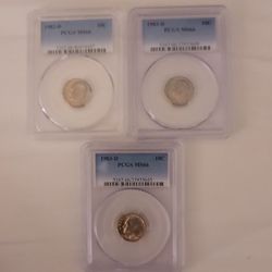 3 1983 D Dimes To Choose From 