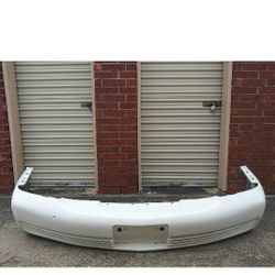 00-05 Cadillac DeVille Front Bumper Cover * White* NO FOG holes