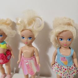 Blonde Blue Eyes Barbie Dolls