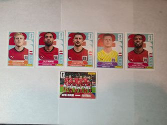 Panini FIFA World Cup 2026 Austria Sticker Set (6 Stickers)