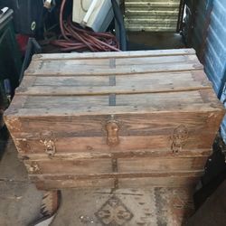 Super Old Steamer Trunk