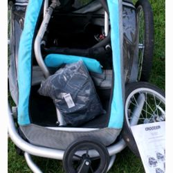 Single Toddler/Child - Croozer Trail Jogger / Bike Trailer - REDUCED price $25