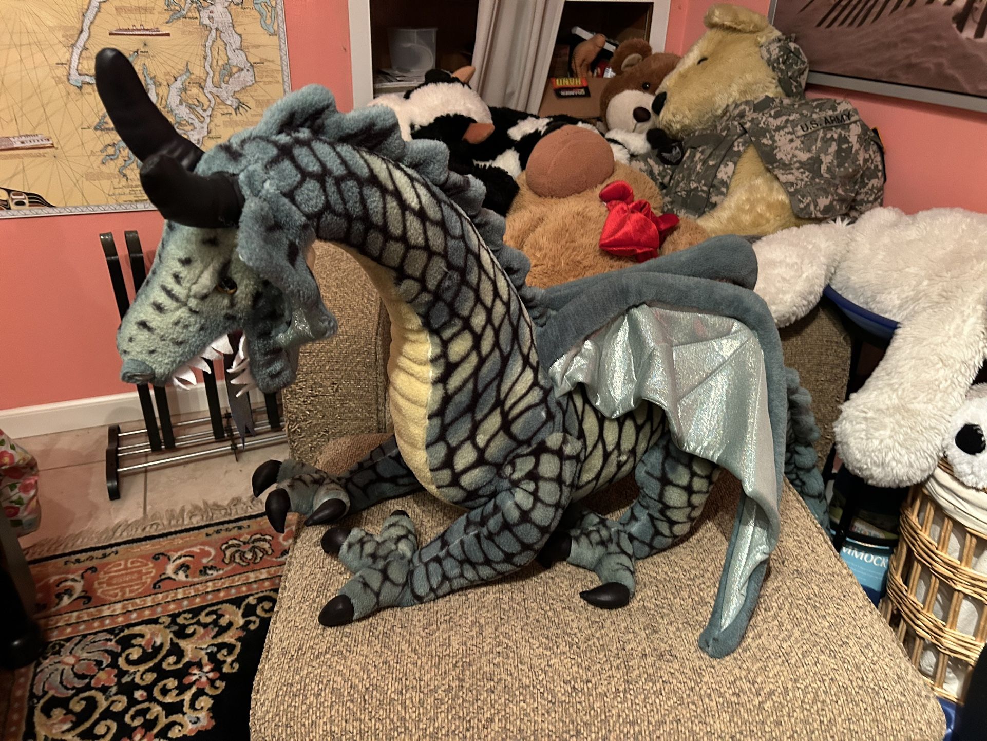 Melissa And Doug Plush Dragon