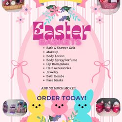 Custom Made 2 Order Teen/ Pre-Teen EASTER Baskets *PRICES VARY!*