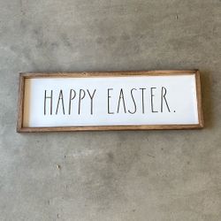 Rae Dunn Easter Sign