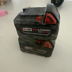Milwaukee M18 Batteries 