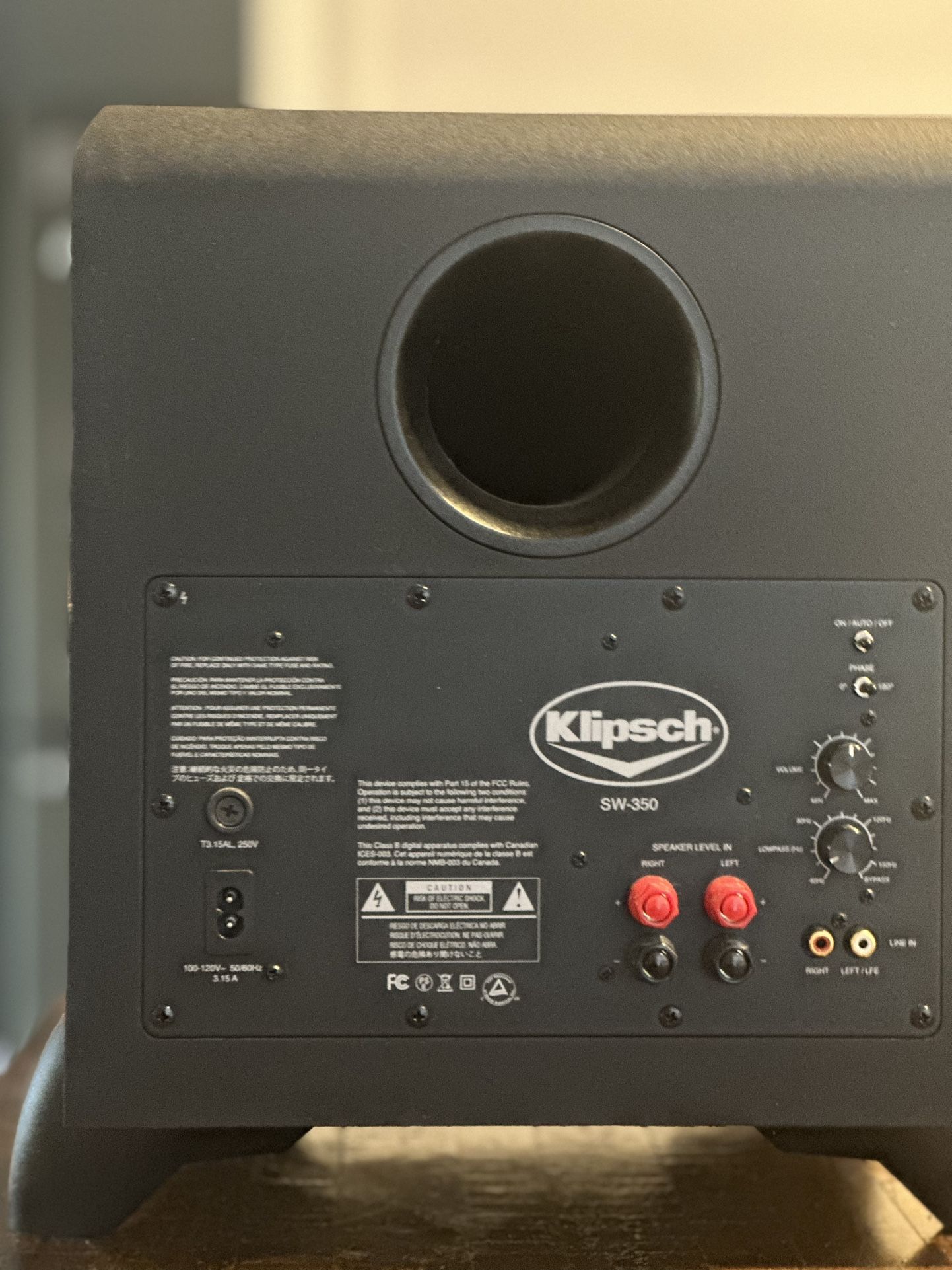 Klipsch Subwoofer