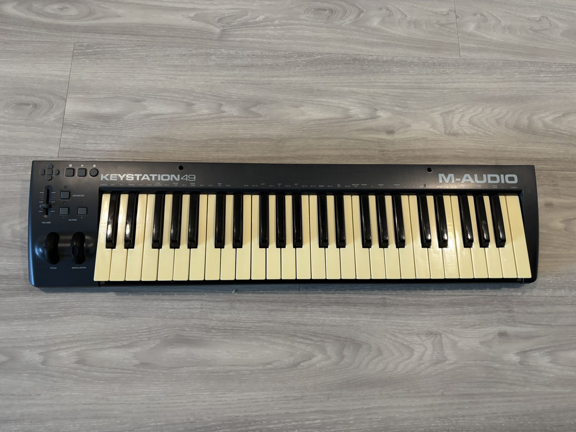 M-Audio Keystation49 Music Producer Production FL Studio DAW MIDI (missing Cable)