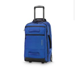 Samsonite Luggage Detour Convertible Wheeled Hybrid Backpack Blue Travel Carryon